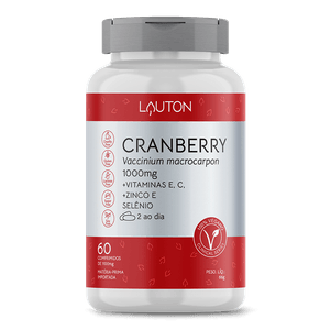 Cranberry 1000mg - 60 Comprimidos | Lauton Nutrition