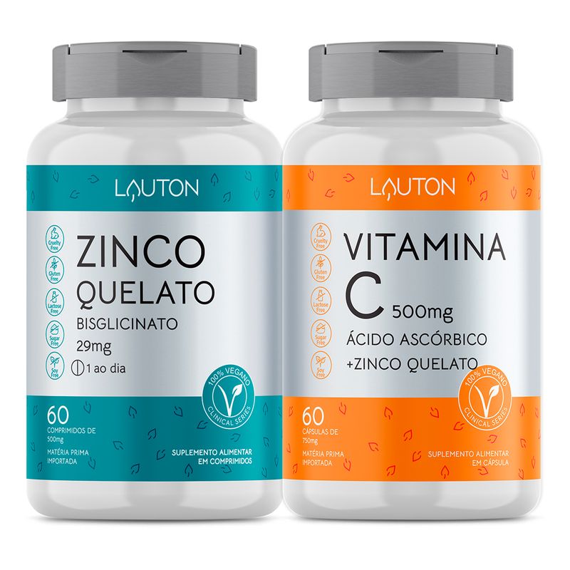 Vitamina C + Zinco quelato Lauton