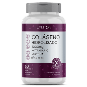 Colágeno Hidrolisado 1000mg - 60 Comprimidos | Lauton Nutrition