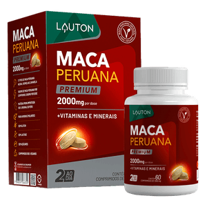 Maca Peruana Premium - 2000mg - 60 Comprimidos | Lauton Nutrition