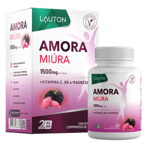 Amora Miúra - 1500mg - 60 comprimidos | Lauton Nutrition