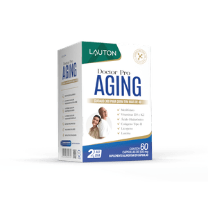 Doctor Pro Aging – Cuidado 360 para quem tem mais de 40 – Dr. Peter Liu – 60 comprimidos