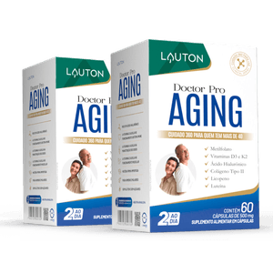 Doctor Pro Aging - Kit 2 unidades – Cuidado 360 para quem tem mais de 40 – Dr. Peter Liu