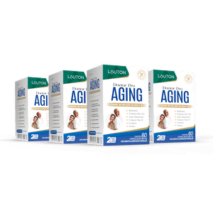 Doctor Pro Aging - Kit 4 unidades – Cuidado 360 para quem tem mais de 40 – Dr. Peter Liu