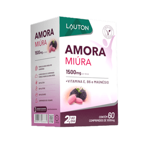 Amora Miúra - 1500mg - 60 comprimidos | Lauton