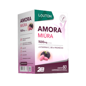 Amora Miúra - 1500mg - 60 comprimidos | Lauton Nutrition