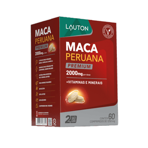 Maca Peruana Premium - 2000mg - 60 Comprimidos | Lauton Nutrition