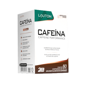 Cafeína Lauton - 400mg - Performance Series - 60 comprimidos | Lauton