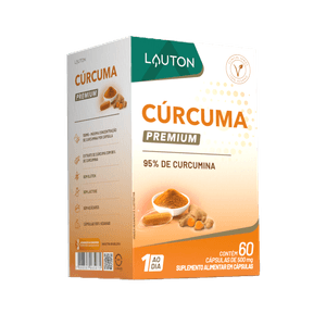 Cúrcuma Premium 500mg  60 cápsulas | Lauton Nutrition