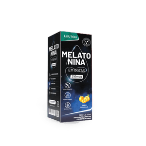 Melatonina em Gotas Premium 210mcg - Lauton Nutrition - 30ml