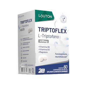 Triptoflex® - Triptofano 215mg - 60 Comprimidos | Lauton Nutrition