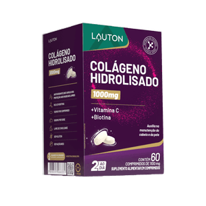 Colágeno Hidrolisado 1000mg - 60 Comprimidos | Lauton
