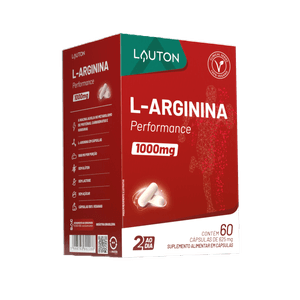 L-Arginina Plus 500mg - 60 Cápsulas | Lauton Nutrition