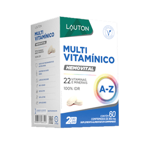 Hemovital ® - Multivitamínico - 60 Comprimidos | Lauton Nutrition